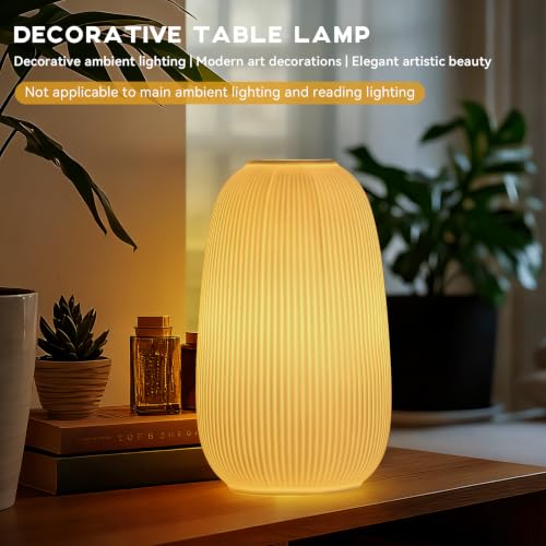 9.5" Decorative Ceramic Table Lamp Living Room