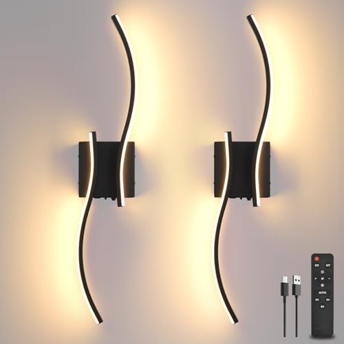 LED Battery Operated Wall Scones (2 Count)