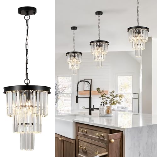 12" Modern Crystal Chandeliers