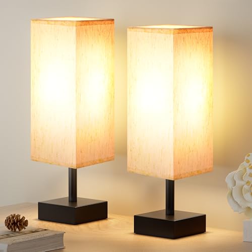 Small Bedside Lamps Set of 2 (2 Count)
