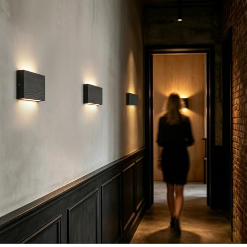 Modern Wood LED Linear Wall Sconce