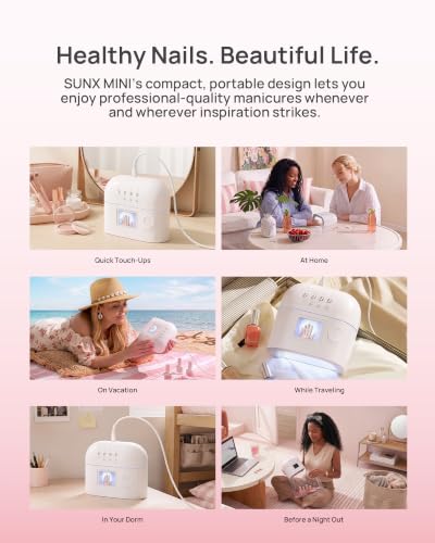 AI UV LED Nail Lamp for Gel Nails