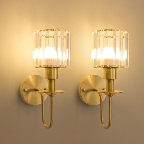 Battery Operated Wall Sconces Set of 2 (2 Count)