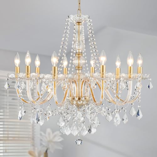 Large Crystal Chandelier