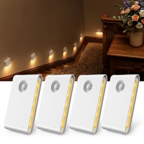 4 Pack Motion Sensor Night Lights Indoor (4 Count)