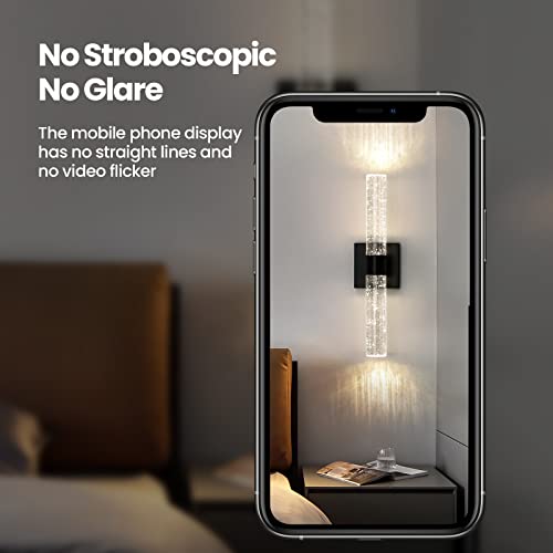 Black Modern LED Wall Sconce