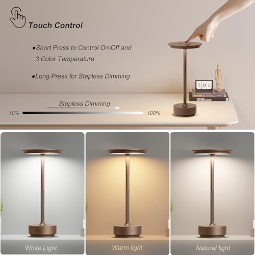 1 Pack Rechargeable Table Lamps Cordless