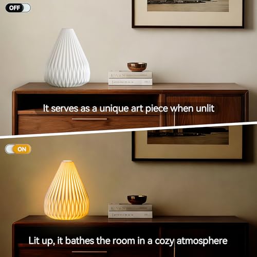 9.1" Decorative Ceramic Table Lamp Living Room