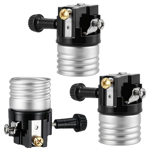 3 Way Lamp Socket Replacement UL Listed (2 Count)