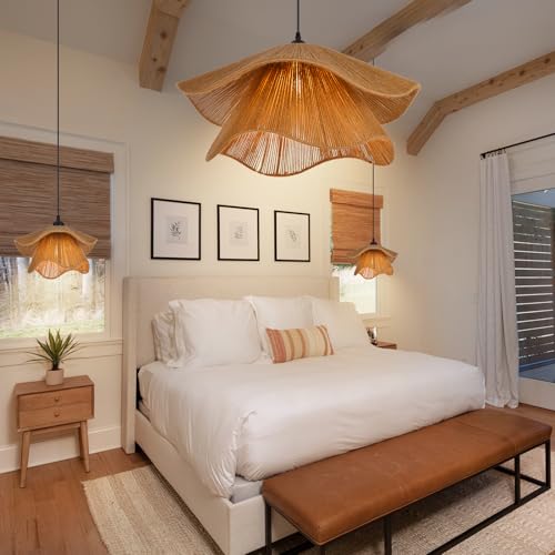 Pendant Light for Foyer Hallway Woven Pendant Lighting