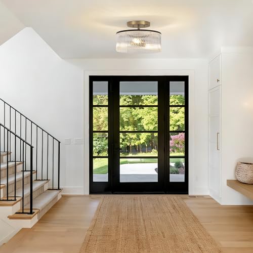 3 Light Glass Semi