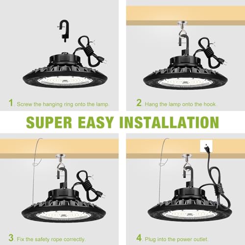 High Bay LED Lights 300W (12 Count)