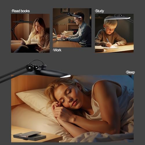 20" LED Desk Lamp with Clamp