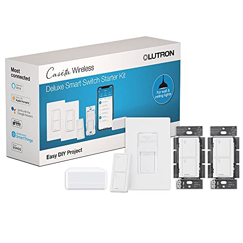 Caseta Deluxe Smart Switch Kit; 2 Switches
