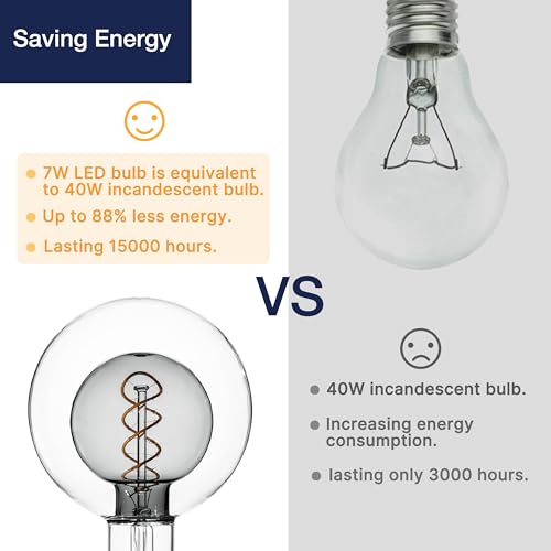 G125 Decorative Large Globe LED Bulb