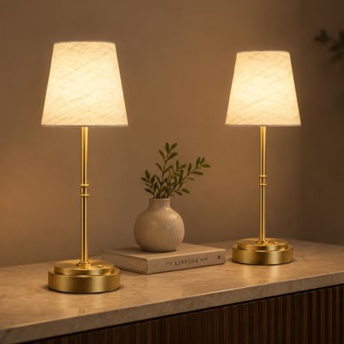 Cordless Table Lamps 2 Pack (2 Count)