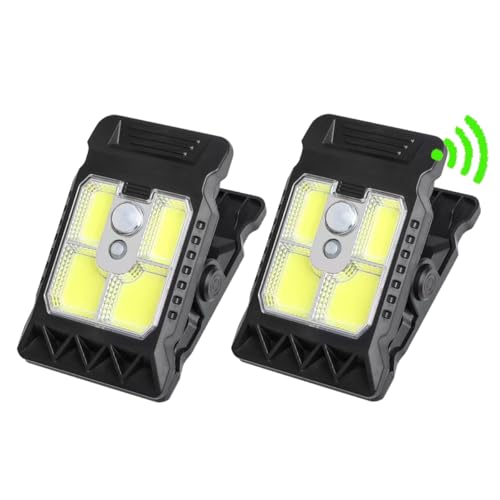 2 Pack Clip On Solar Lights Outdoor Waterproof (2 Count)