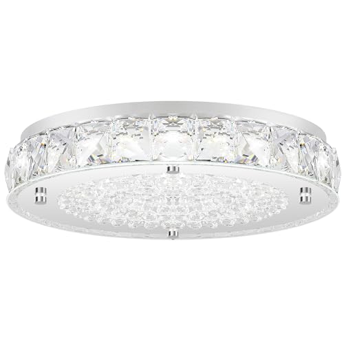 Crystal Flush Mount Ceiling Light