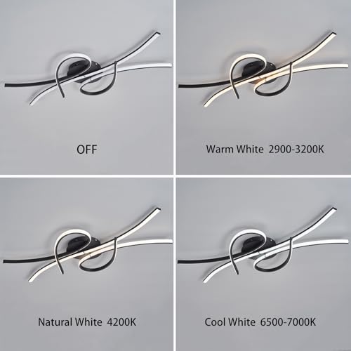 Modern LED Ceiling Light Fixture