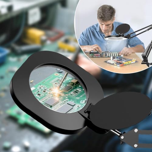 15X Real Glass Magnifying Lamp