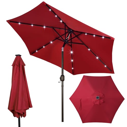 7.5 ft Solar Umbrella