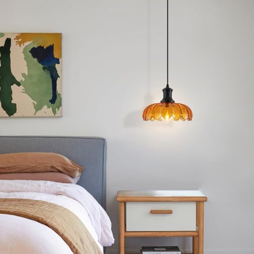 Orange Pendant Light