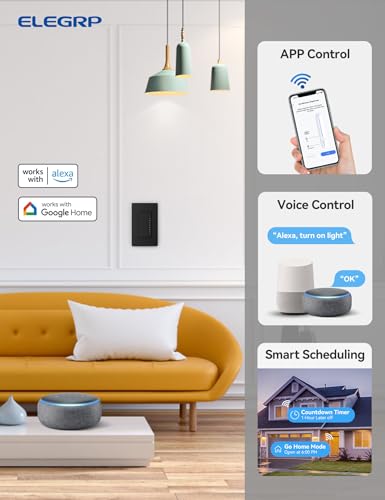 Smart Dimmer Light Switch DPR30 (4 Count)