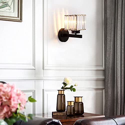 Hardwired Crystal Wall Sconces