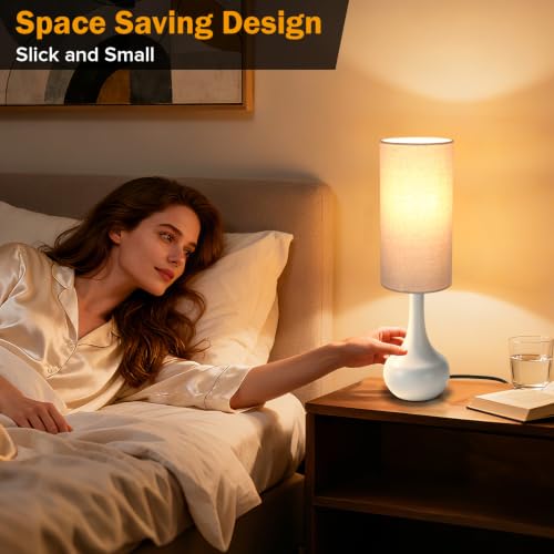 Touch Bedside Lamp for Nightstand