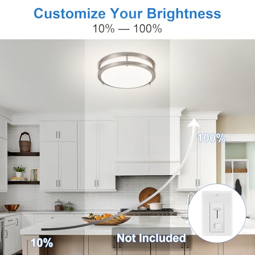 DLLT Flush Mount LED Ceiling Light