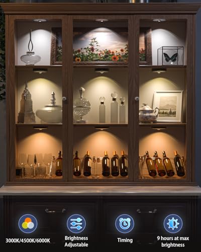 Puck Lights with Remote Control (6 Count)