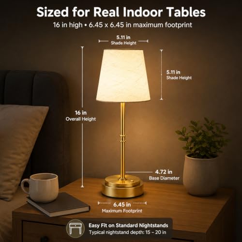 Rechargeable Cordless Table Lamp