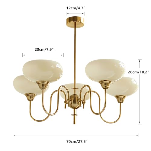 Gold Vintage Chandelier Modern 5