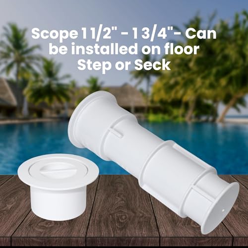 Heavy Duty Pro Premium Swimming Pool Umbrella Stand with Sleeve and Center Cap
