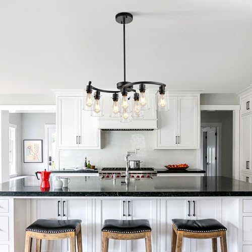 9 Light Modern Farmhouse Chandelier (9 Count)