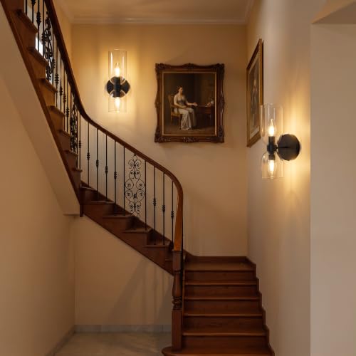 Black Wall Sconces Set of Two (2 Count)