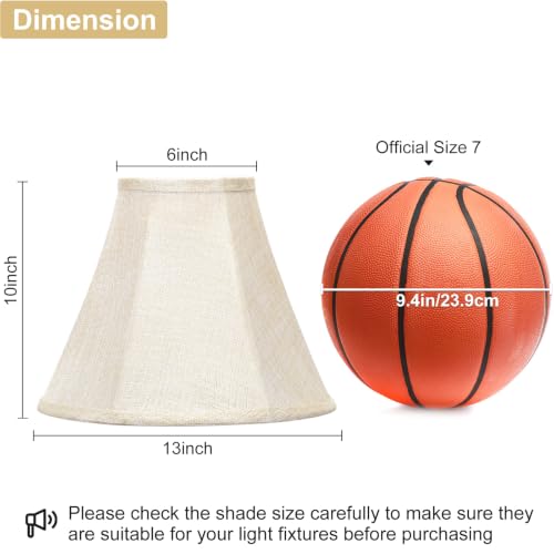 Bell Lamp Shades Set of 2 (2 Count)