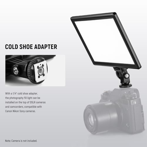 9" LED Video Light Panel