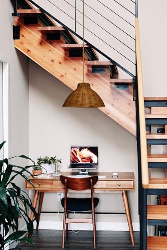 Rattan woven Pendant Lights Shade Rattan Hanging Lamp Shades for Pendant