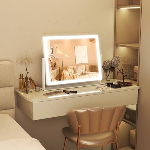 Vanity Mirror with Lights 13'' x 17'' Makeup Mirror with Lights