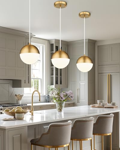 Mid Century Pendant Lights (3 Count)