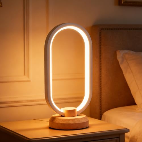 Modern Desk lamp LED Wood Table Lamp