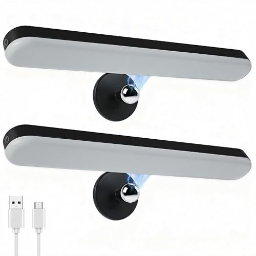 2 Pack Wireless Vanity Lights for Mirror (2 Count)