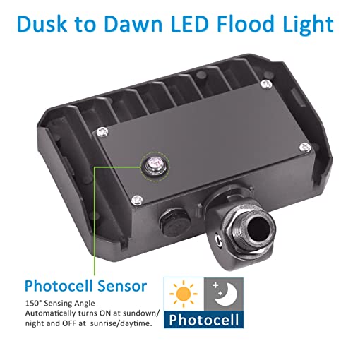40W LED Flood Light (2 Count)