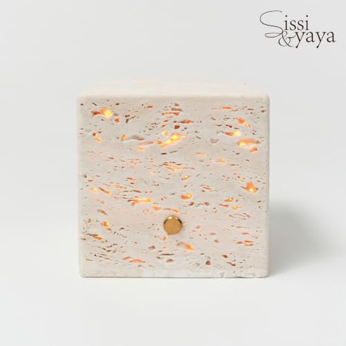 Travertine Marble Table Lamp