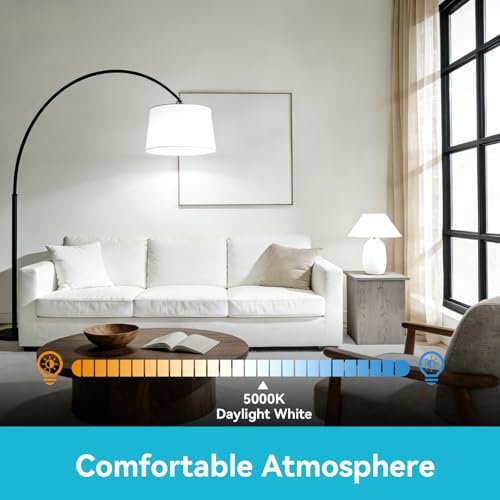 4 Pack LED Light Bulbs 60 Watt Equivalent (4 Count)