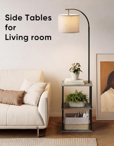 Floor Lamp with Table