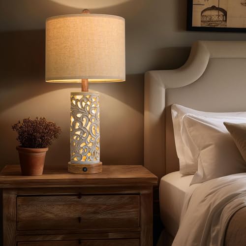 22'' Table Lamp Set of 2 for Living Room (2 Count)