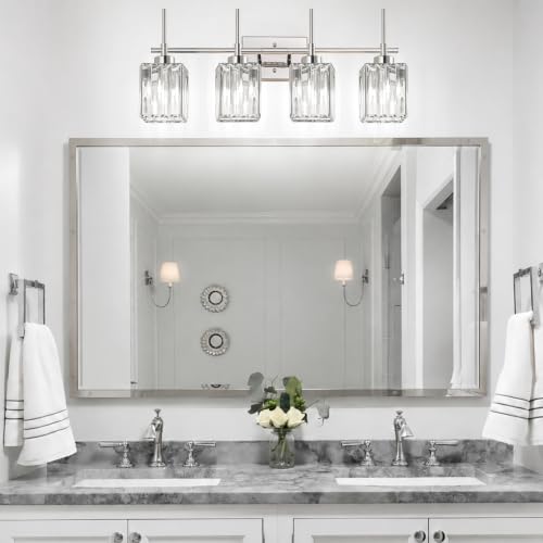 Modern Crystal Bathroom Vanity Light 4
