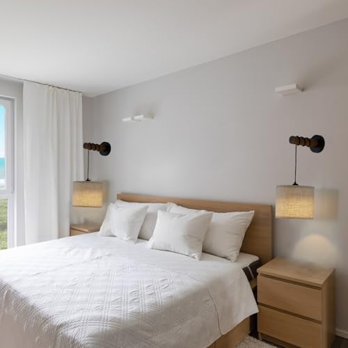 Rechargeable Battery Operated Wall Sconces Set of 2 (2 Count)